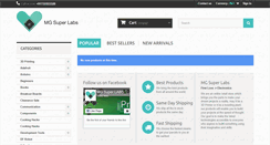 Desktop Screenshot of mgsuperlabs.com