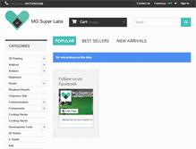 Tablet Screenshot of mgsuperlabs.com